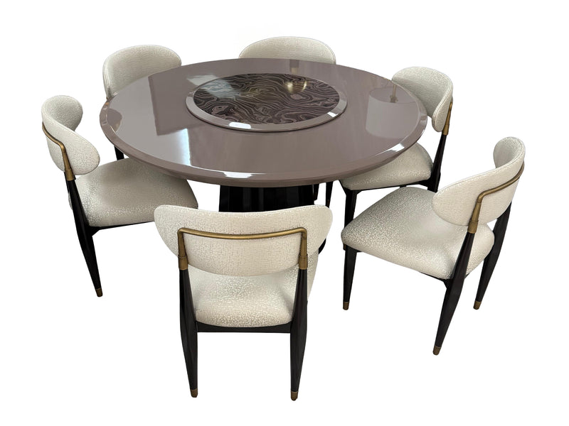 Bentley DT - Braga DC 6 Person Dining Room Set (Clearance)