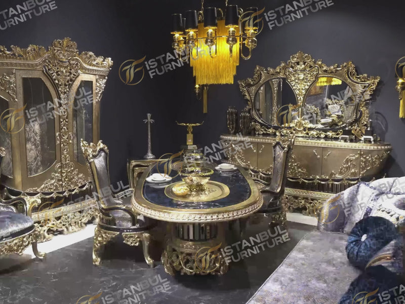Tac Mahal MyL Traditional 6 Person Dining Room Set