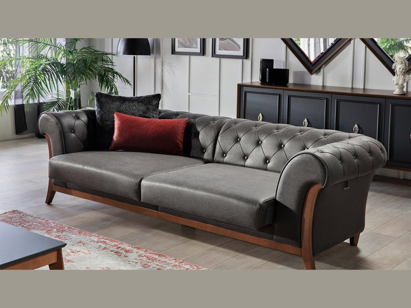 Alegro 96.5" Wide Tufted Sofa