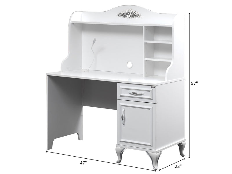 Angel 47" Wide 1 Drawer Study Desk