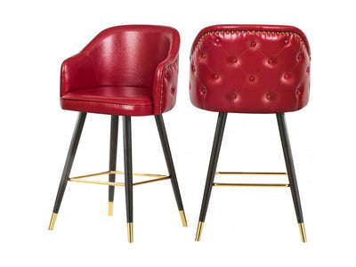 Barbosa Faux Leather Bar Stool (Set of 2)