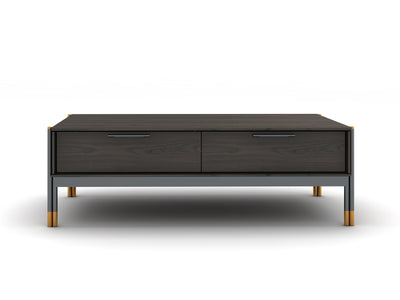 Bosa 48.8" Wide 2 Drawer Coffee Table