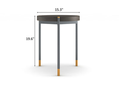 Bosa 19.6" Tall End Table
