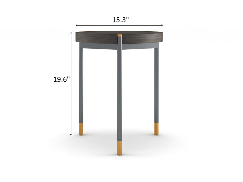 Bosa 19.6" Tall End Table