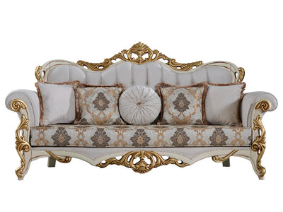 Buse 90" Wide Tufted Traditional Sofa