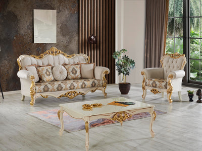 Buse 90" Wide Tufted Traditional Sofa