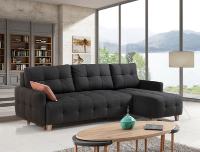 Cassa 94.5" Wide Convertible Square Arm Sectional