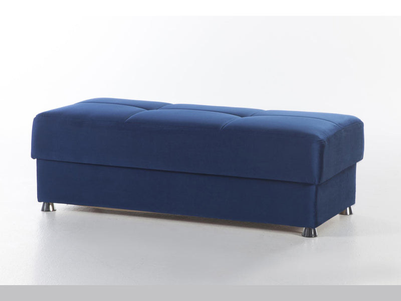 Elegant 102.5" Wide Square Arm Convertible Sectional