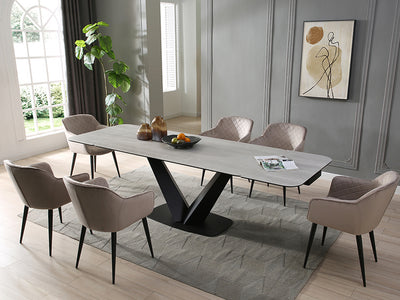 Stares 9189 103" / 71" Wide Extendable Dining Table