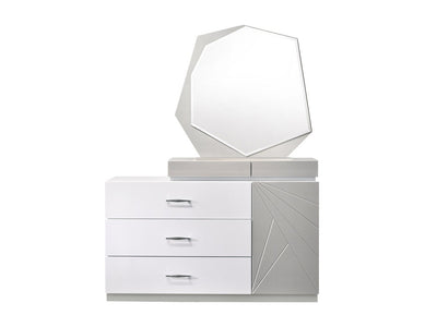 Florence 53.5" Wide Dresser With Mirror