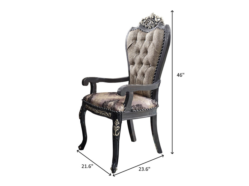 Giza 21.6" Wide Dining Armchair