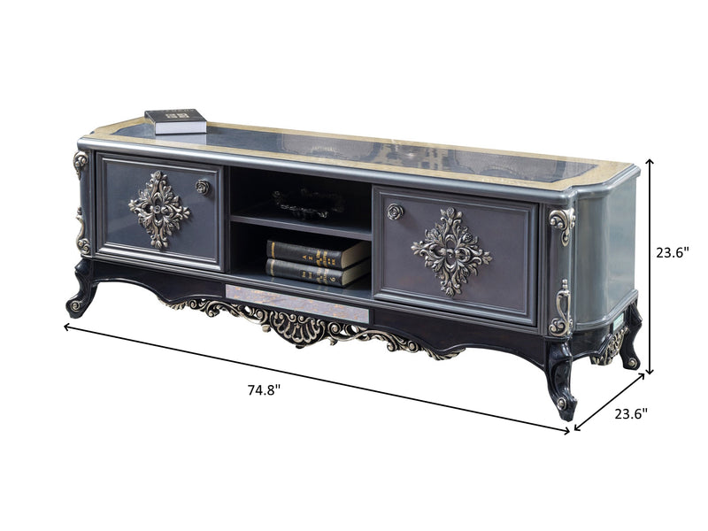 Giza 74.8" Wide TV Stand