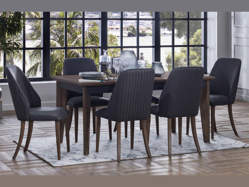 Alegro 80.5" / 64.5" Wide Extendable Dining Table