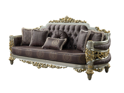 Inci 94.4" Wide Traditional Sofa