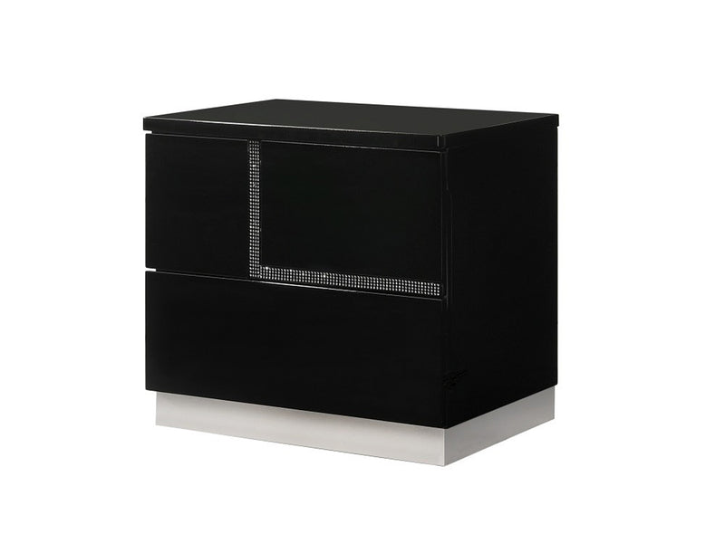 Lucca 20.4" Tall 2 Drawer Nightstand
