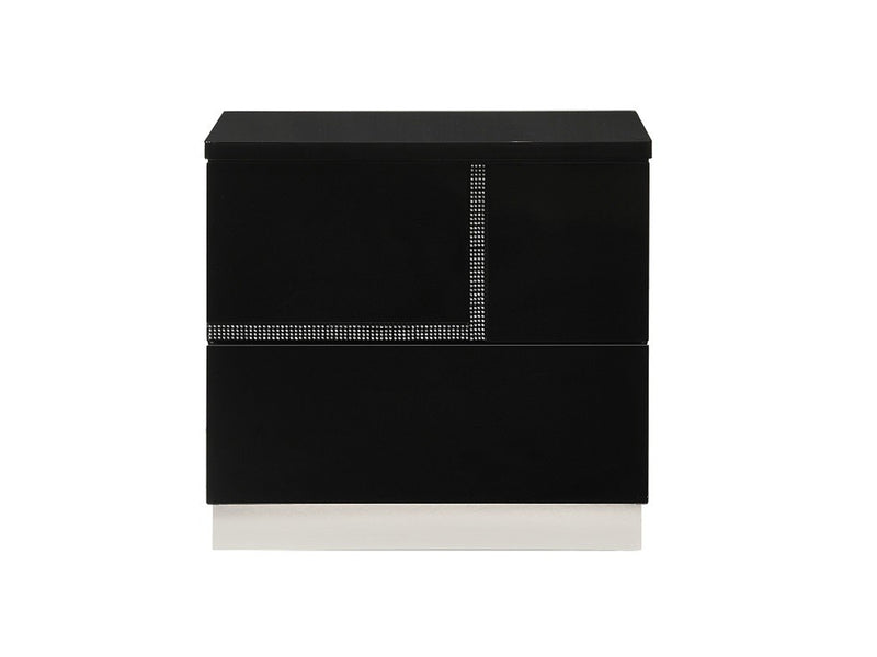 Lucca 20.4" Tall 2 Drawer Nightstand