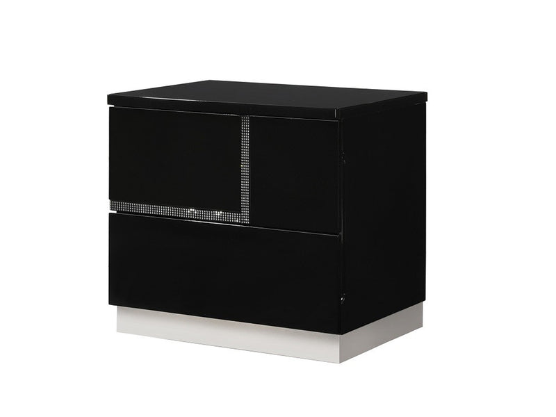 Lucca 20.4" Tall 2 Drawer Nightstand