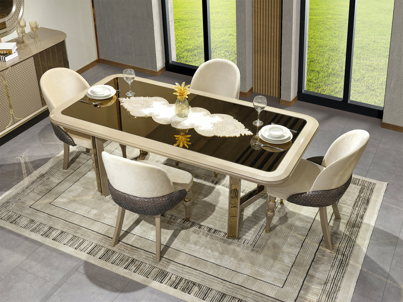Madrid 78.7" Wide Dining Table