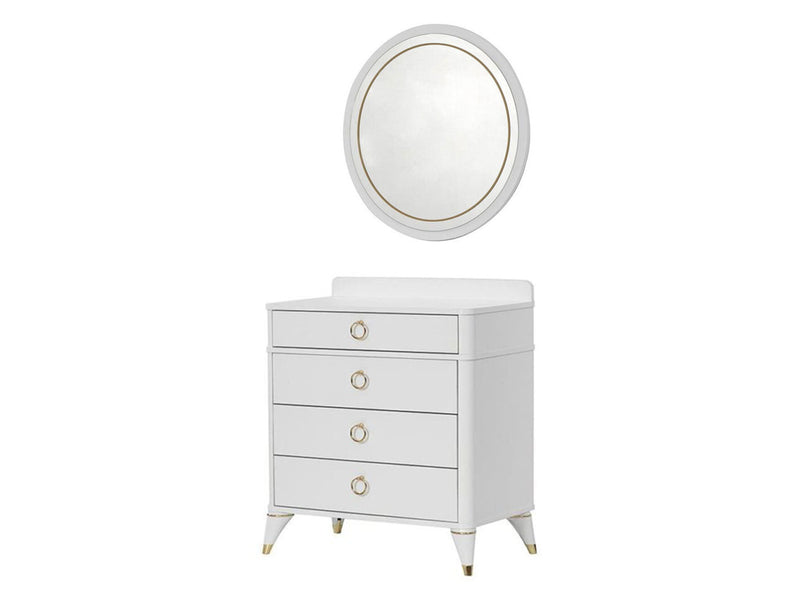 Masal 45" Wide Dresser With Mirror