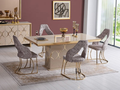 Napoli 6 Person Dining Room Set