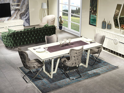 Nova 78.7" Wide Dining Table