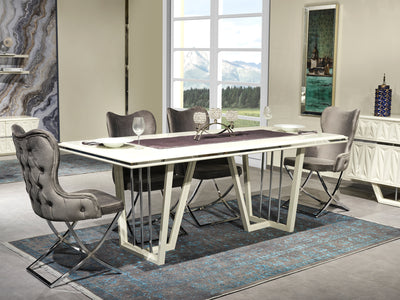 Nova 78.7" Wide Dining Table
