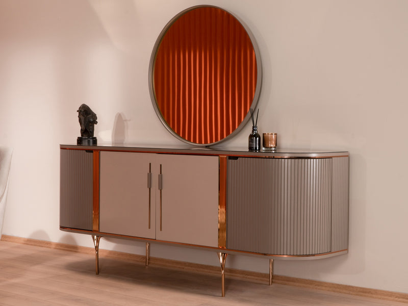 Pandora 83" Wide Buffet with Mirror