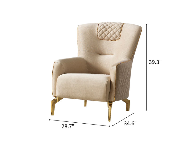 Beta 28.7" Wide Square Armchair