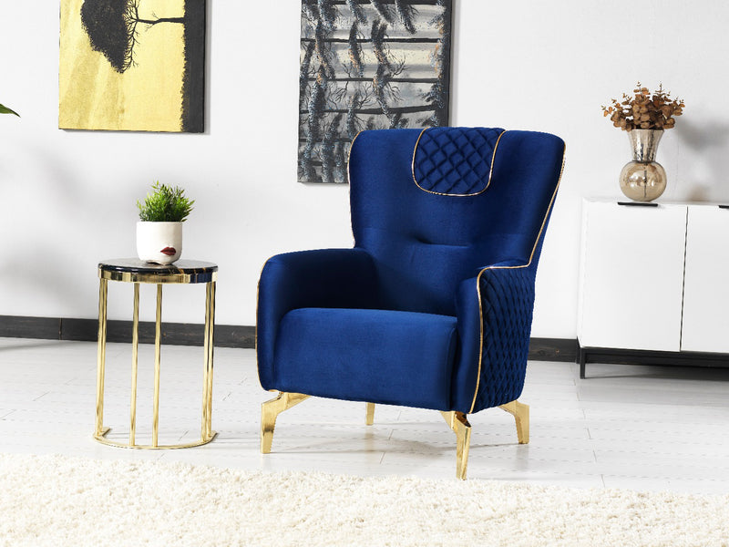 Beta 28.7" Wide Square Armchair