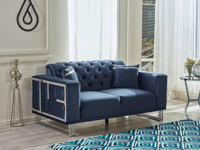 Puzzle Tufted Living Room Set