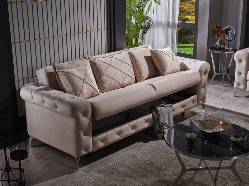 Riva 94" Wide Convertible Sofa