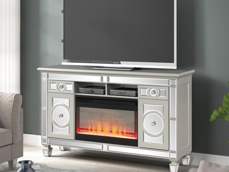 Symphony TV Stand With Electric Fireplace