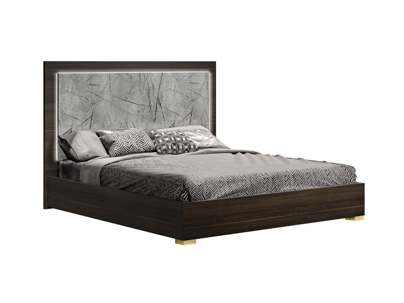 Travertine Platform Bed