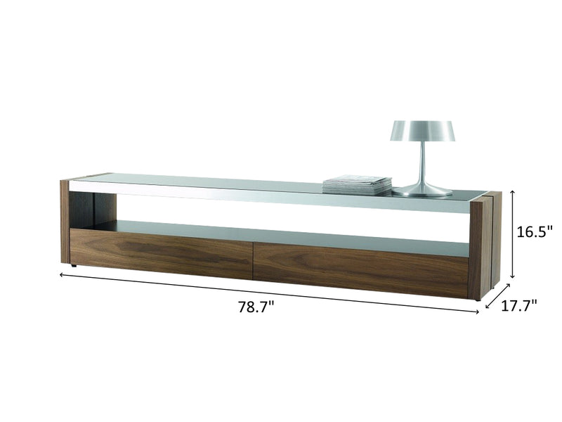 Trieste 78.7" Wide 2 Drawer TV Stand