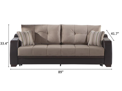 Ultra 89" Wide Convertible Sofa