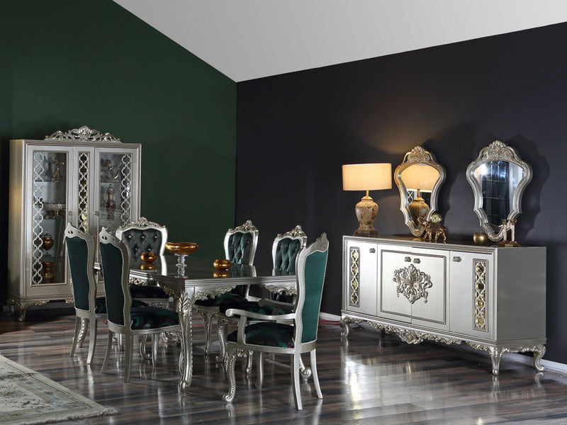 Valencia 82.6" Wide 6-8 Person Dining Table