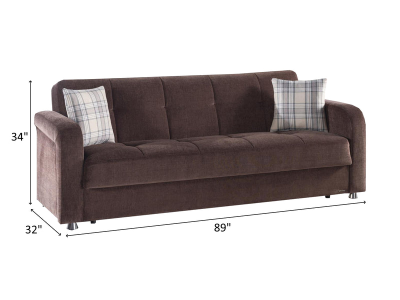 Vision 89" Wide Convertible Sofa