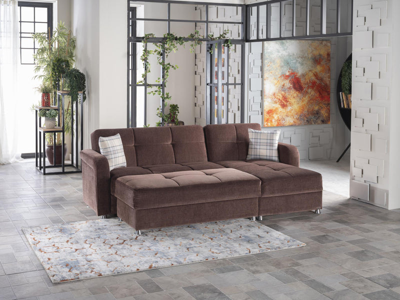 Vision 105" Wide Convertible Sectional